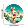 Vintage Metal Tin Sign Wall Art Home Decor 20x20cm
