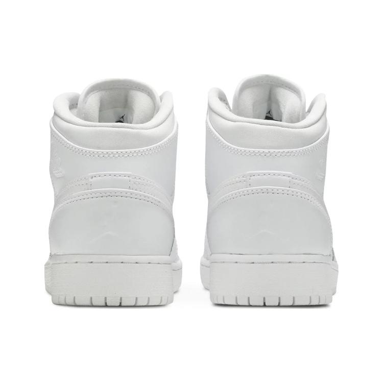 New Jordan 1 Retro Mid White 2017 GS 554725-110