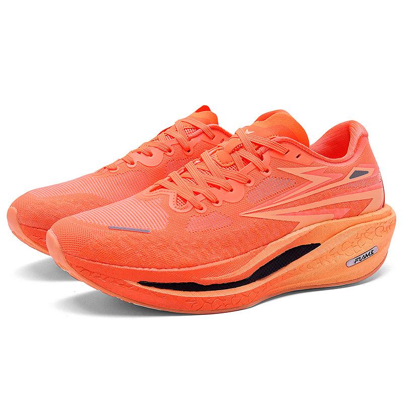 

Fashion four seasons new popcorn carbon plate breathable couple running shoes comfortable men s and women s sports shoes 34