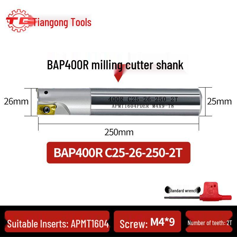 Tiangong 1135 Milling Cutter Bar: 300R End Mill & 400R Machining Center Right-Angle Roughing Anti-Seismic 1604 Flying Cutter Bar.