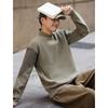 TonLion Men's Faux Two-Piece Polo Neck Sweater