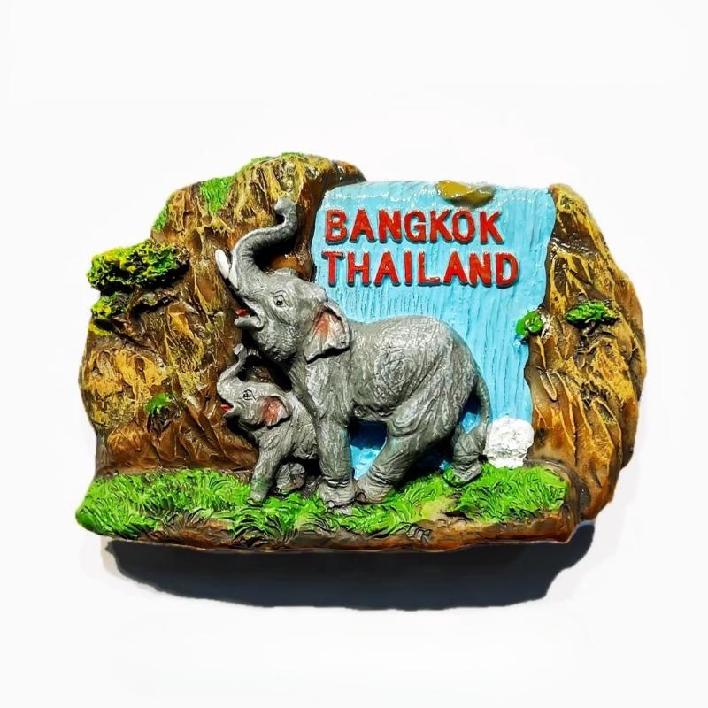 Thailand Kühlschrankaufkleber Bangkok Reise Souvenirs Koh Samui Phuket Krabi Kühlschrankmagnete Wohnkultur Hochzeitsgeschenke