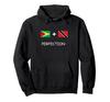 Trinidad and Tobago Guyana Guyana Flag Funny DNA Hoodie