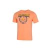 T Shirts Men's Orange Crew Neck Moderate Straight Fit CV3420-894