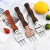 Stainless Steel Three-Pronged Skull Trident Ice Crusher Tool