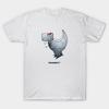 T-Shirt Damen Dinobot Harajuku Print Kawaii T-Shirt Sommer Kurzarm Damen T-Shirt Top Tee
