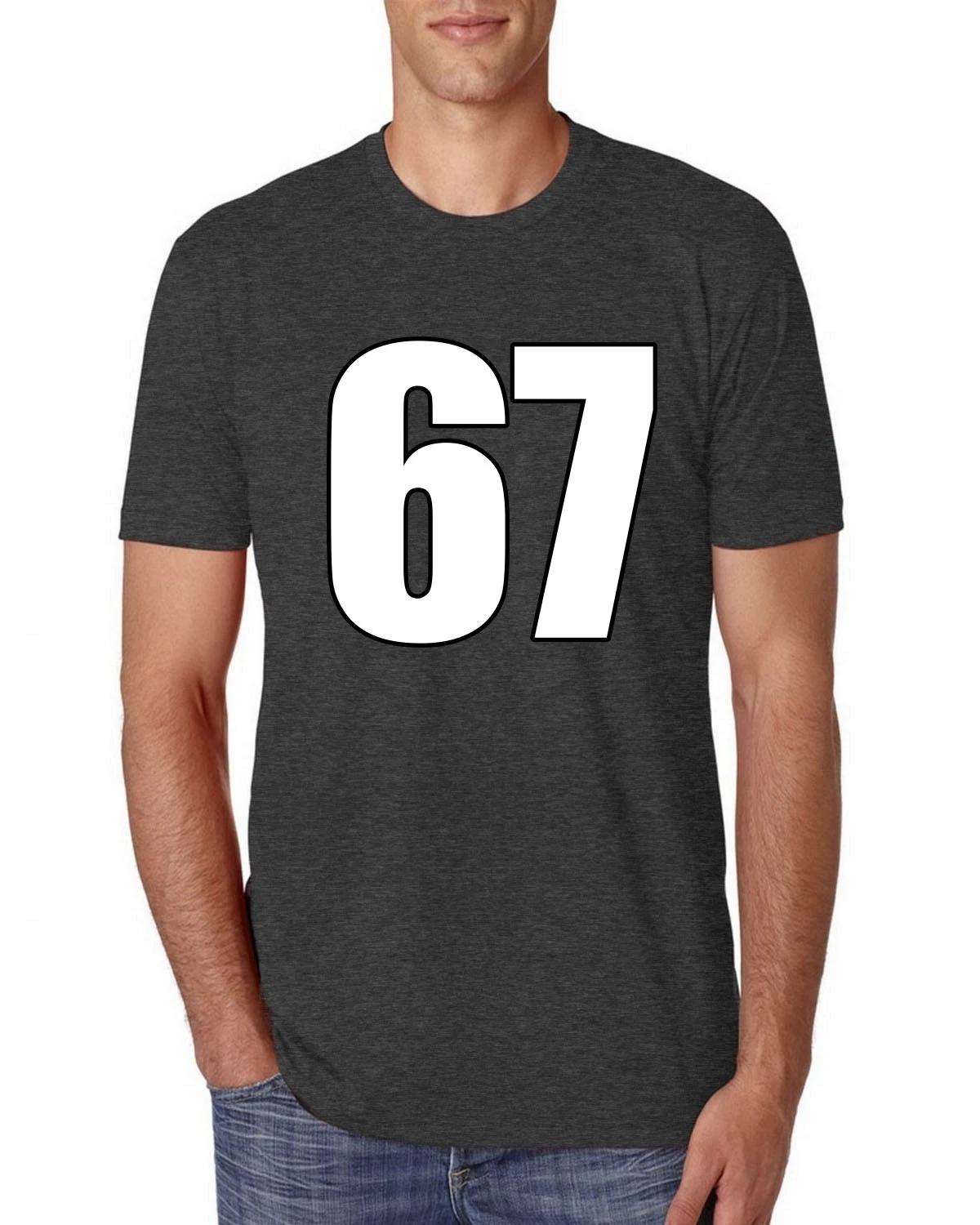 67 Viral Gen Z Slang Meme, Funny Internet Trend Mens Premium T- Shirt L