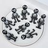 10/30Pcs Scary Halloween Stretchable Skull Skeleton Anti Stress Toy for Kids Birthday Party Favors Halloween Party Pinata Filler