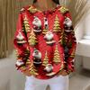 Women's Casual Shirts Long Sleeve Tops Button Up V Neck Loose Knit Fall Favorites For Women