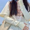 Cartoon Animals Sunscreen Arm Covers Elastic Cycling Gloves Long Ice Silk Sleeves  Driving