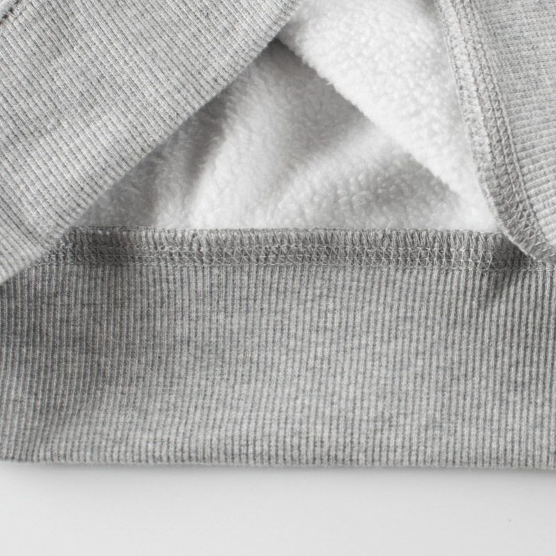 Children's Fleece-Lined Sweater for Spring and Autumn