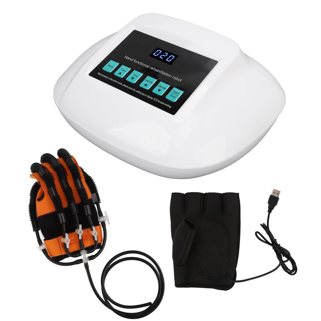 Finger Rehabilitation Splint Gas Valve Left Mirror Glove Right Hand Infrared Finger Trainer