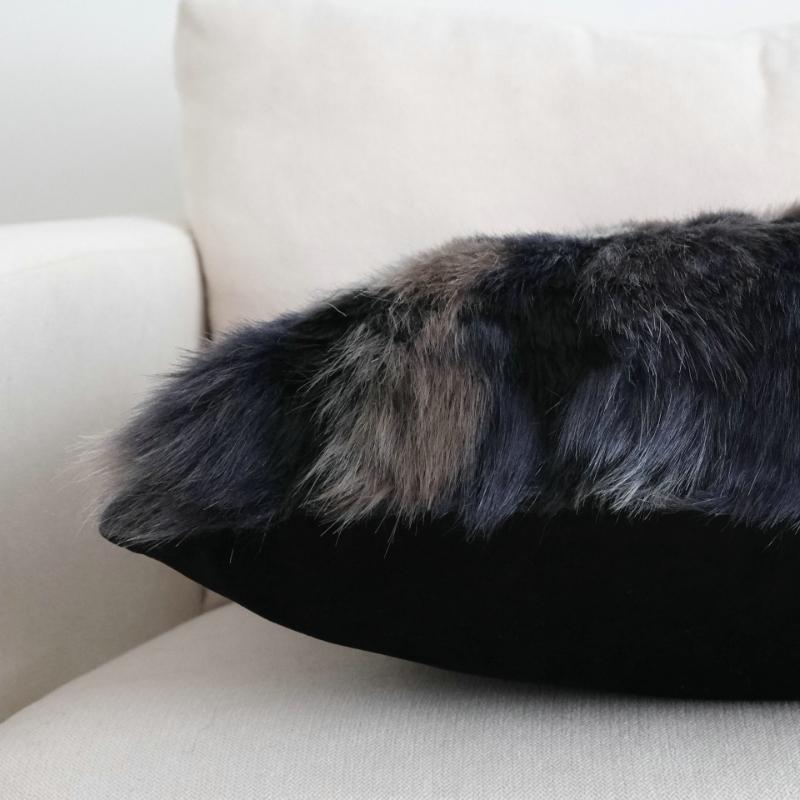 30X50/45X45CM Soft Throw Pillow Cover Light Luxury Plush Waist Cushion Cover Decor Home Decorative Pillowcase