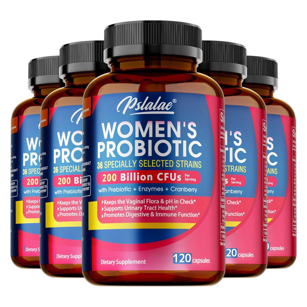 Pslalae - Probiotic Capsules - Women's Health - Urinary tract health, and support for digestive and immune system health.