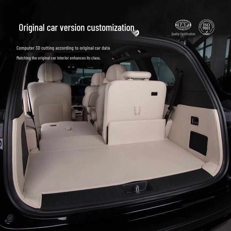 Compatible with 25 Deep Blue S09 Models: Custom Trunk Mat for Interior Modification.