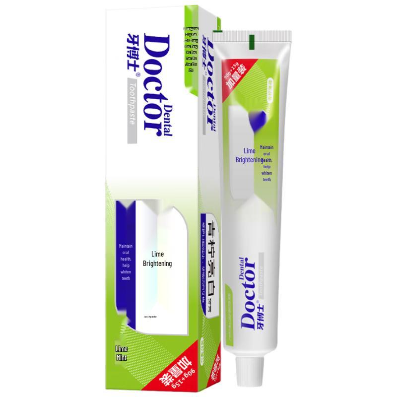 Dr. Tooth Lime Whitening Toothpaste Family Set