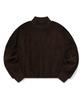 COVERNAT WOMAN Turtleneck Sweatshirt Brown