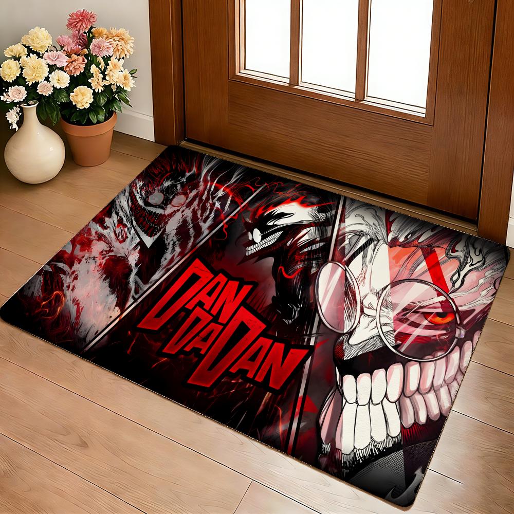 Anime Hot D-DandadanS Floor Mat Cozy Flannel Soft Thick Non-Slip Mat For Living Room Bedroom Kitchen Decor Rugs