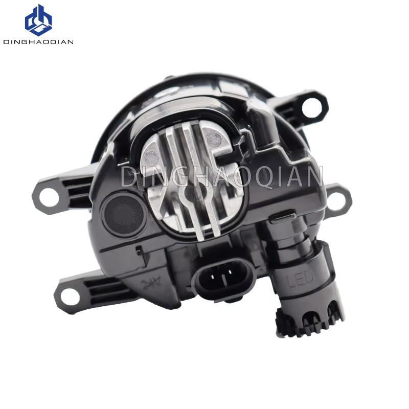 1 Pair Car Front Bumper LED Fog Lights Smoke Assembly Driving Lamp Foglight For Toyota HighLander 2018 2019 2020