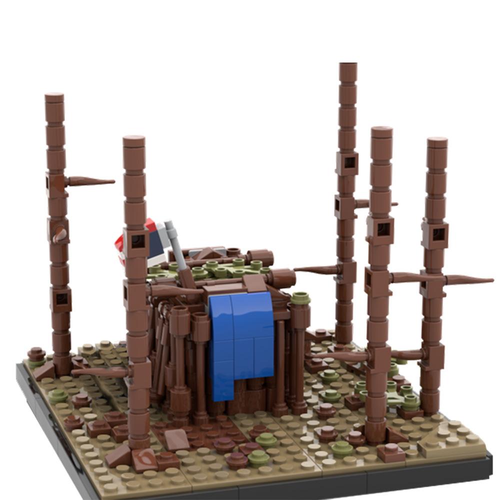 Monster Story Building Toy MOC-89218 Movie and Television Peripheral Small Particle Building Toy