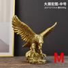 Eagle Resin Golden Eagle Statue Art Animal Model Collection Ornaments Wine Cabinet for Home Office Desktop Feng Shui Decor Gifts