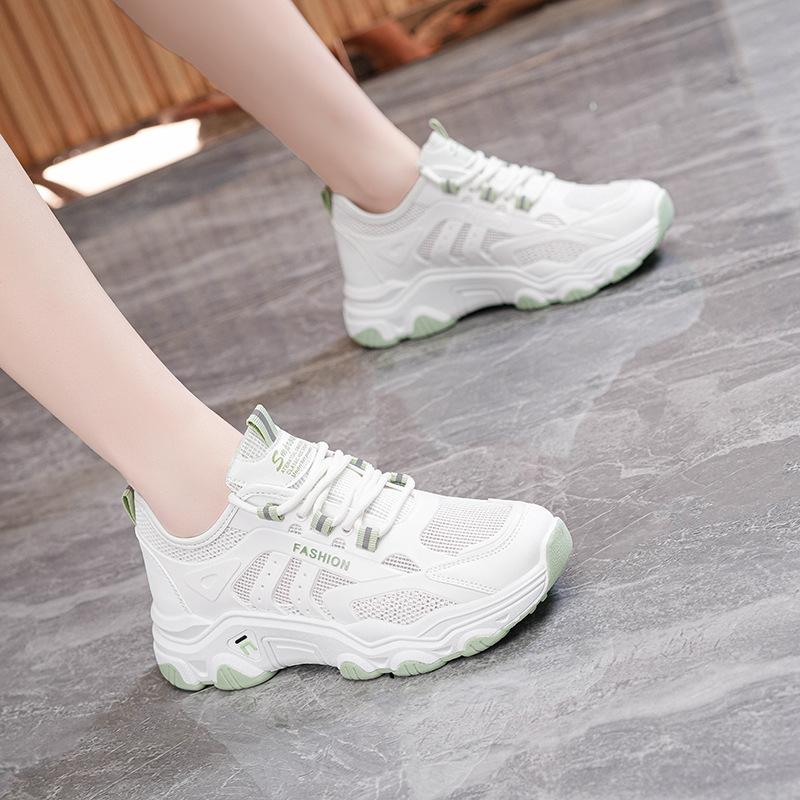 Summer New Mesh Dad Shoes Ins Breathable Casual Sneakers L