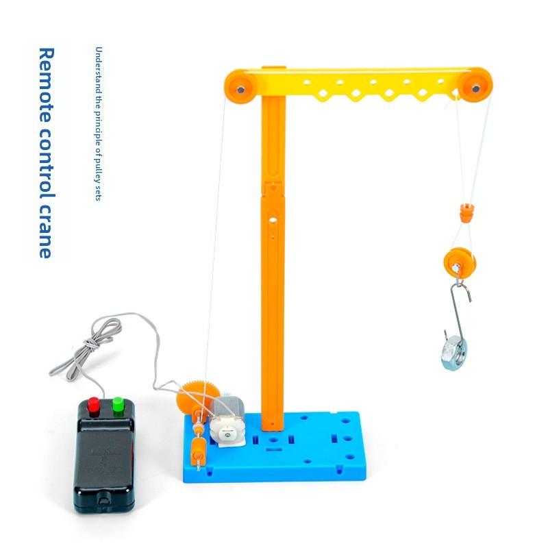 Remote Control Crane Science Experiment Kit With Diy Physical Education For Students