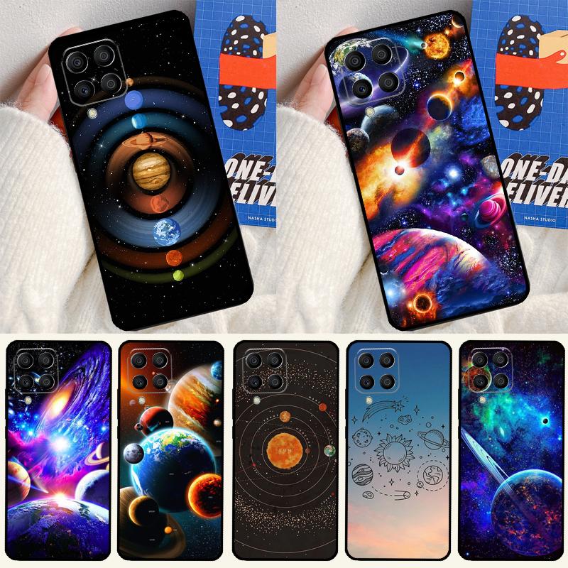 Space Solar System Planets Universe For Samsung Galaxy M15 M35 M21 M16 M06 M33 M13 M53 M11 M31 M55 M14 M34 M54 M12 M32 M52 Case