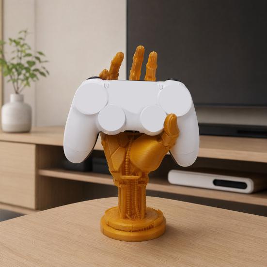 3D Printed Handle Bracket, Mechanical Game Controller Stand, Stable Support Durable Structure Holder, for Home Gaming Room