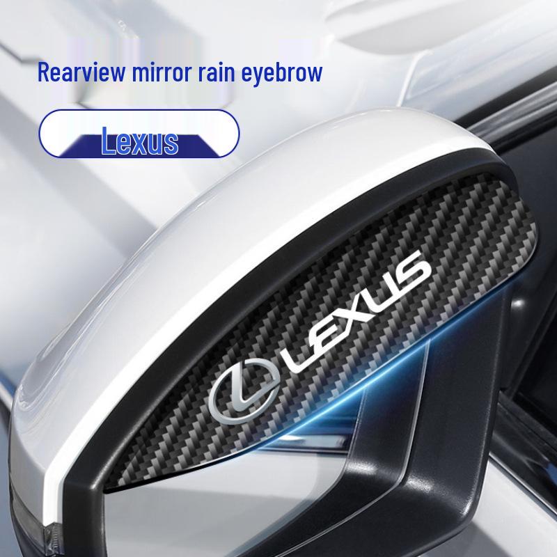 Lexus ES200/ES300h/NX200/NX350h Rearview Mirror Rainproof Eyebrow