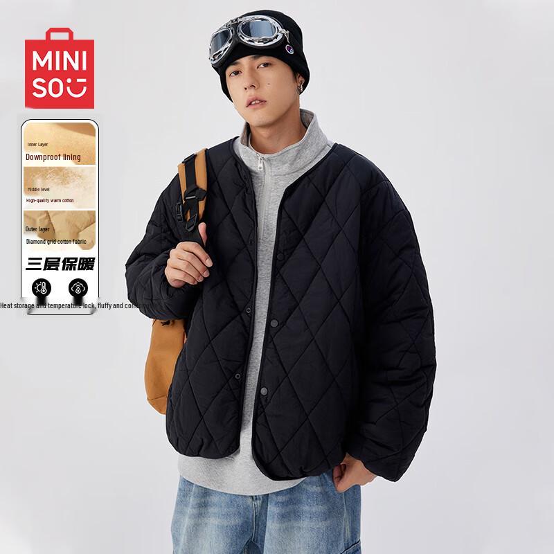 MINISO Men's Oversized Padded Winter Jacket