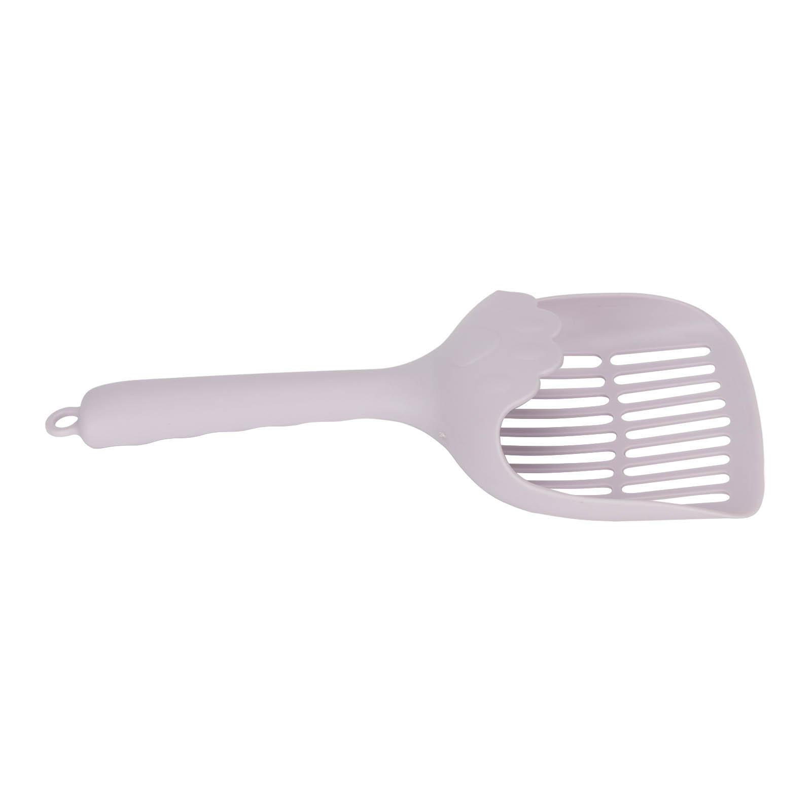 

Cat Litter Shovel Simple Fashionable Rounded Arc Edge Cat Poop Scoop With Ergonomic Handle