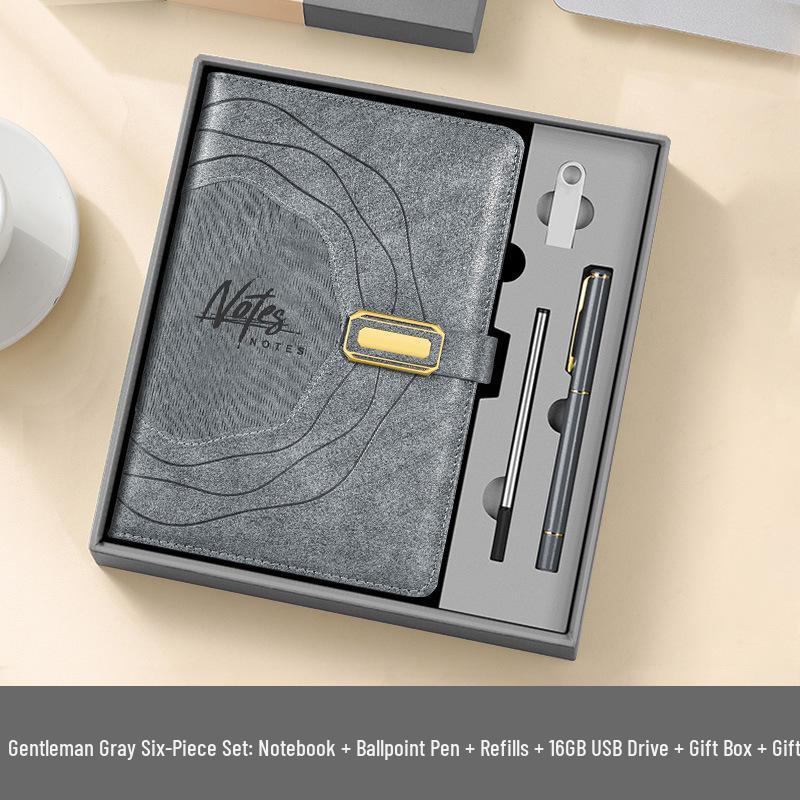 2026 Premium Engraved Notebook – Ideal for Students & Colleagues, Perfect as a Work Diary or Gift