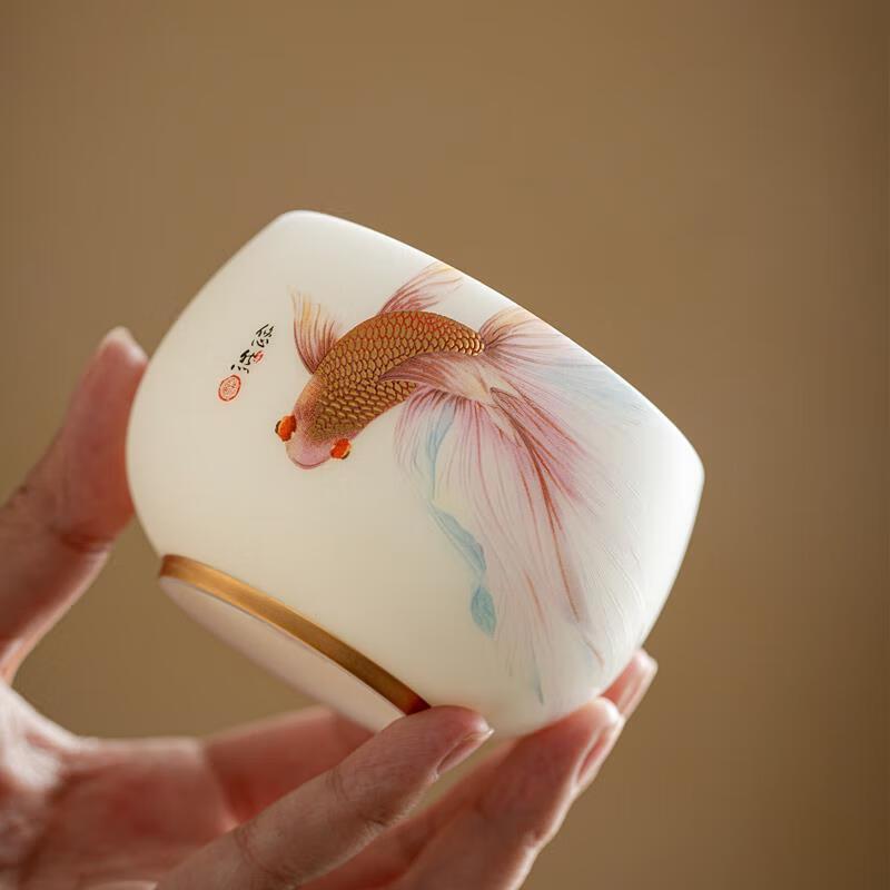 Chaxun Ceramic Zen Meditation Tea Cup