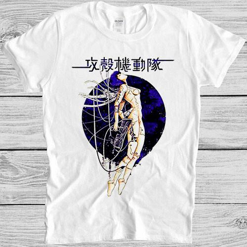 

Ghost In The Shell Japanese Sun Meme Gamer Cult Movie Gift Tee T Shirt M1007 L
