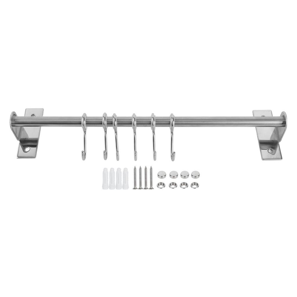 Wandmontierte Aufbewahrung Regale Topfdeckelhalter Besteckhaken Küchenhelfer ZubehörEinzelstange