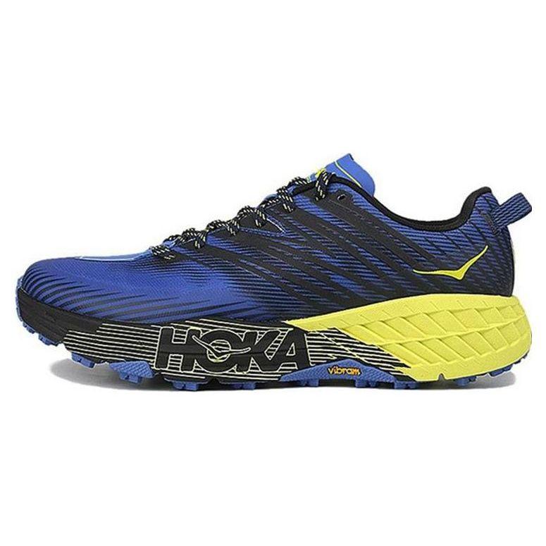 Hoka One One Speedgoat 4 Lightweight Comfortable Shock Absorption Slip Resistant Durable Low Top Training Running Shoes Men sneaker 1106528-BIEP