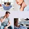 1 peça Colar Cervical Ergonômico Corretor de Postura - Suporte Cervical Ajustável para Trabalho de Escritório em Casa, Aliviar Dor no Pescoço e Ombro