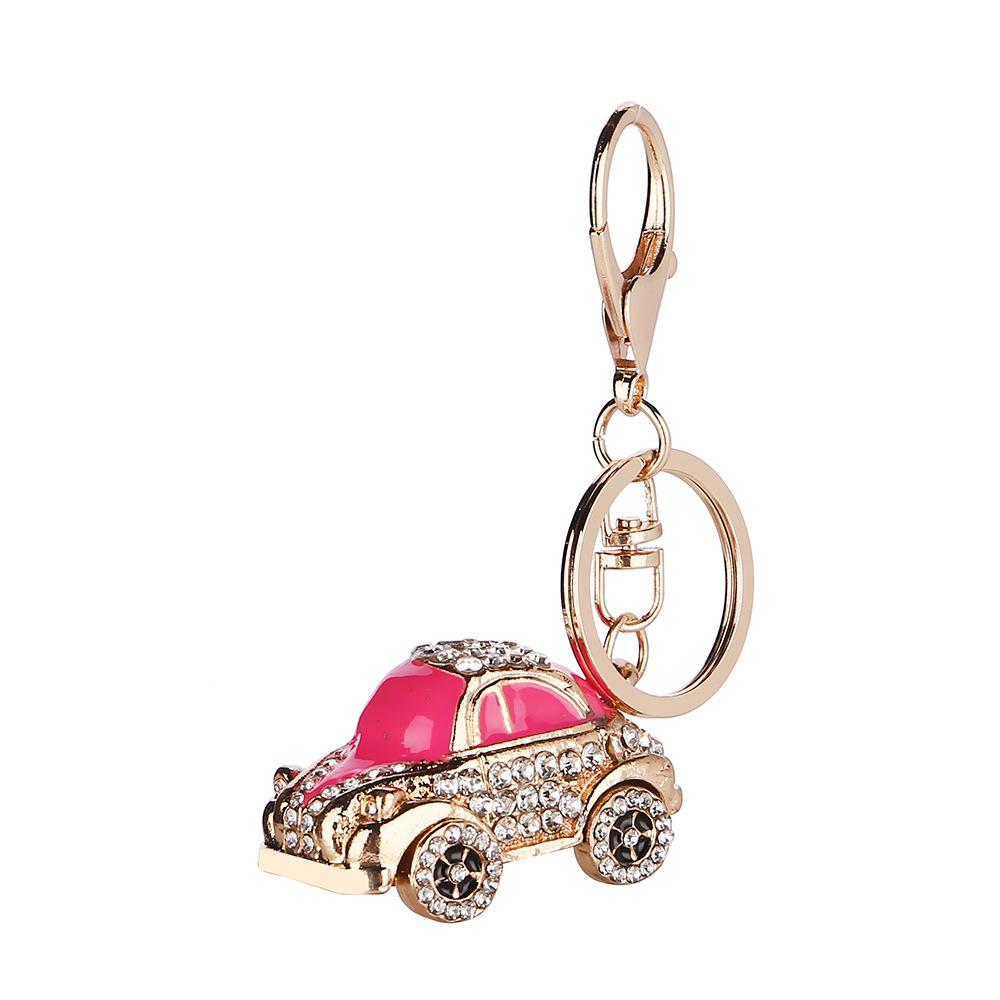 Мини-брелок-подвеска в корейском стиле с жуком из страз