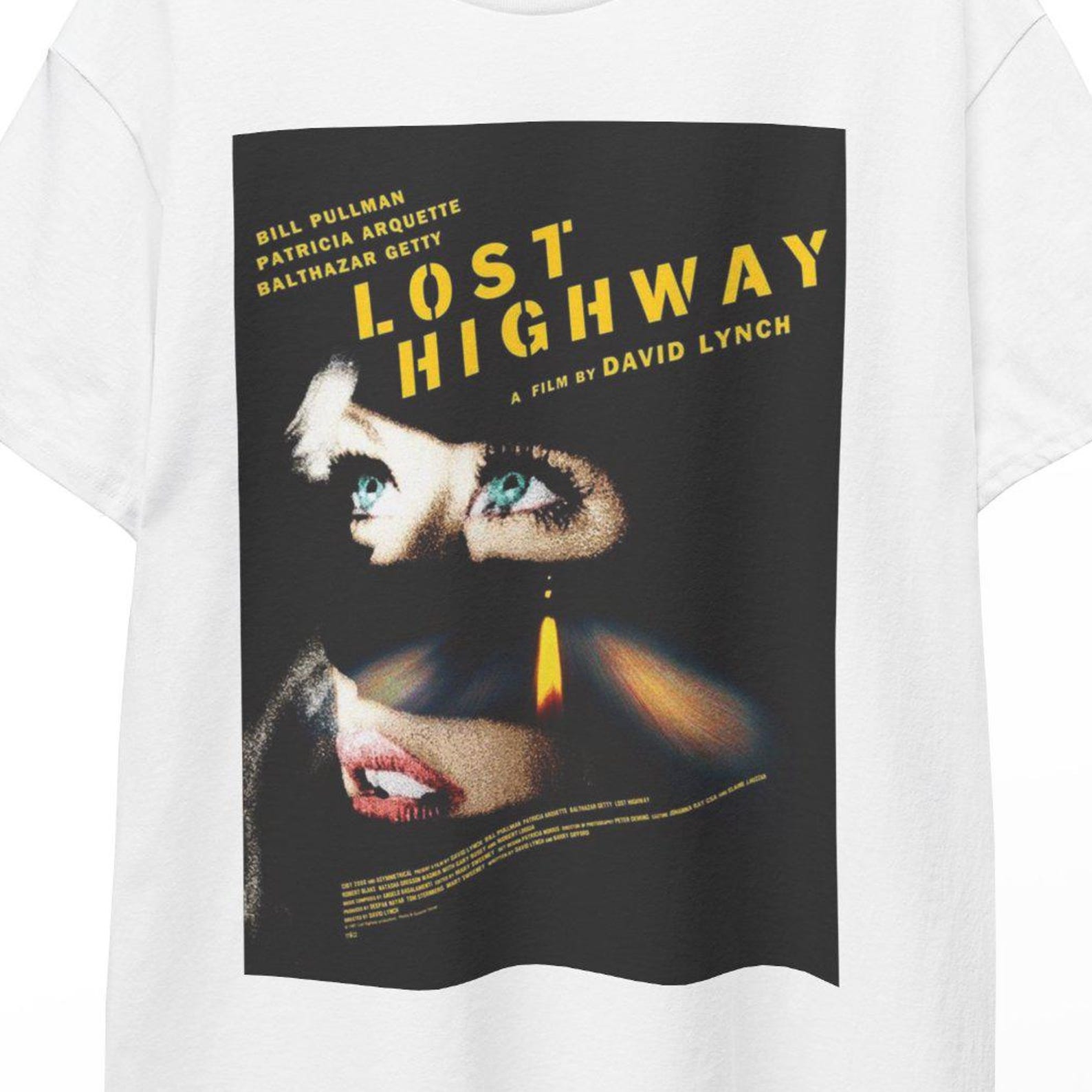 Lost highway, Lost highway, lost highway thumbs,David Lynch shirt, David Lynch t-shirt, Lost highway shirt, David Lynch t-shirt, David Lynch XL