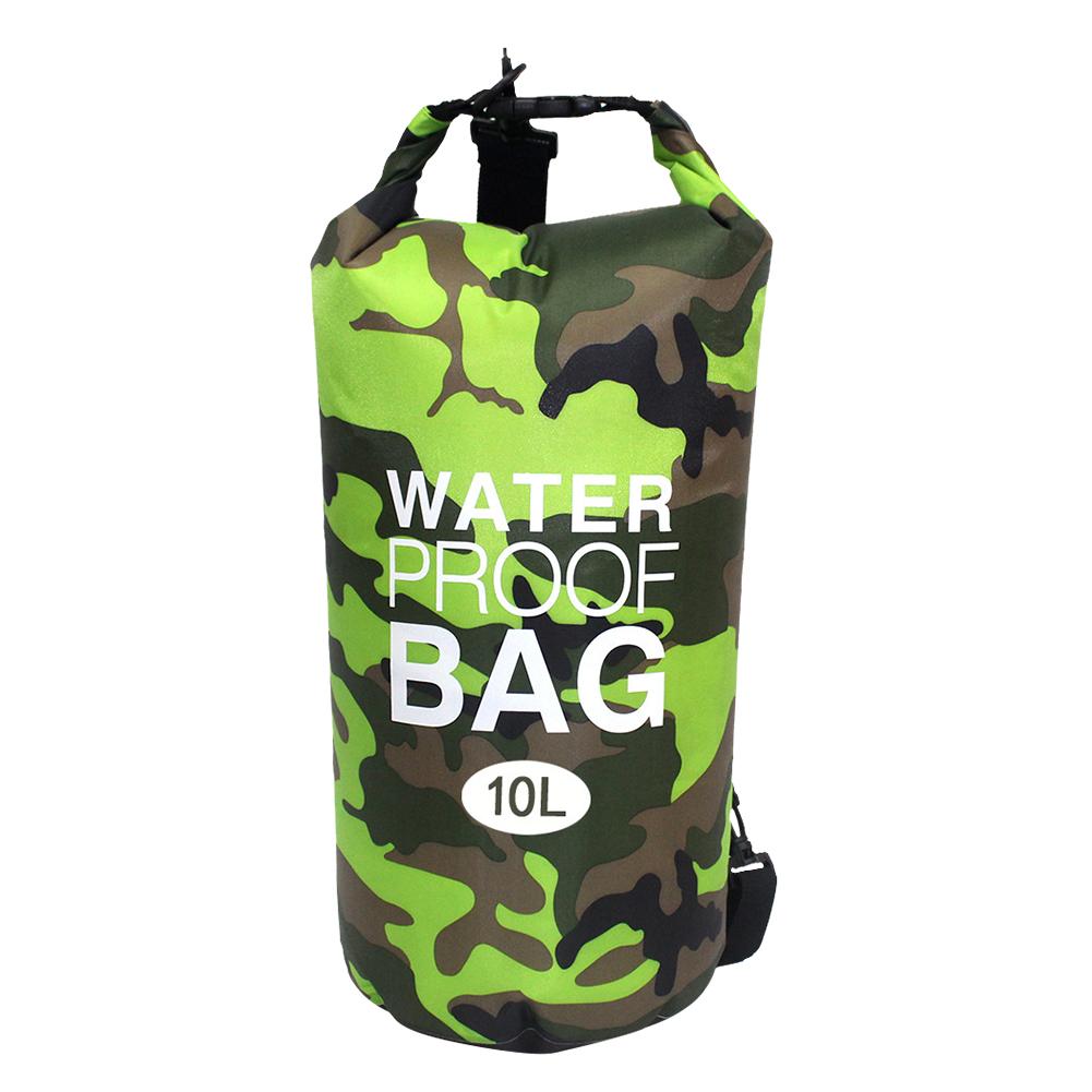 2L/5L/10L/20L Waterproof Dry Bag Drifting PVC Mesh Bag Kayaking Swimming Floating Boating Bag Storage Pack Water Resistant Pouch