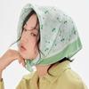 Silk Scarves, Women's Flower Shaped Square Scarves, Breathable In Spring and Summer, Wrapped In Head, Sun Protection, Neck Protection Scarf