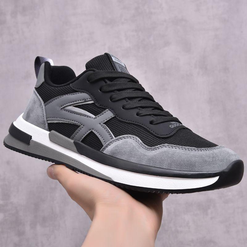 2025 New Men's Breathable Mesh Casual Sneakers Lightweight Athletic Running Shoes