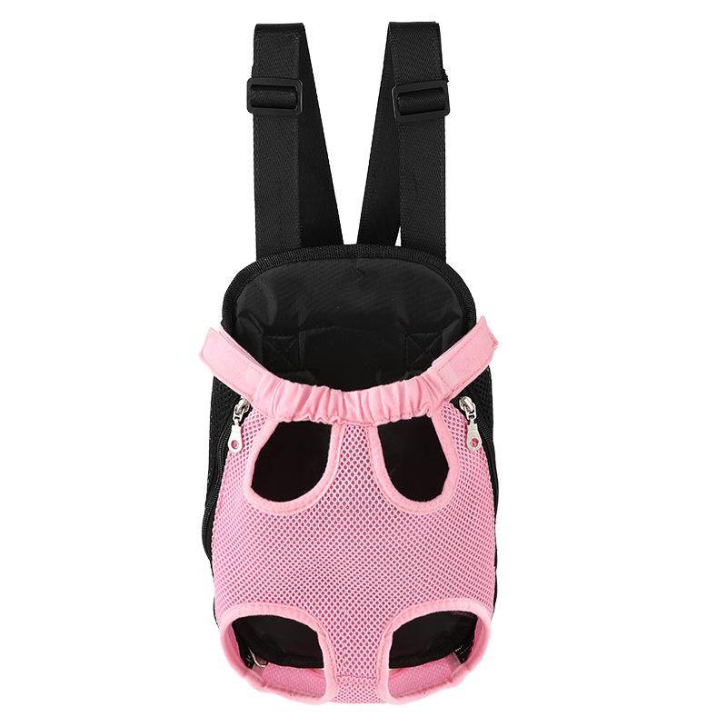Breathable Pet Front Carrier Backpack, Portable Travel Bag for Small Dogs Cats Yorkie Teddy