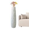 22.83inch Floor Standing Vase Dried Flower Vase Simple Hydroponic Plastic European Style Vase Dry Flower Arrangement Decoration