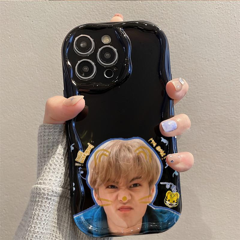 Phone Case For Iphone14 XS Plus 13 Max XR 12 7 X Pro 8 11 Straight TPU Case Cover Korean Style