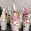 50pcs Clear Cellophane Candy Cone Cookie Biscuit Packaging Bag For DIY Wedding Birthday Party Favors Halloween Christmas Treats