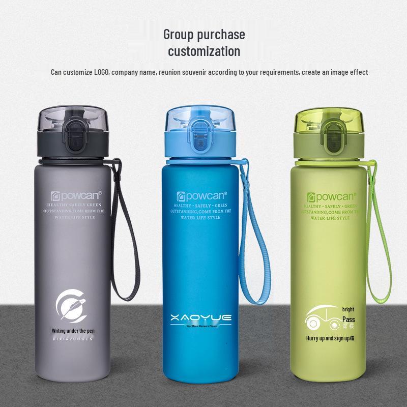 Baokang Portable Plastic Water Cup for Women and Kids - Creative Outdoor Sports Travel Bottle