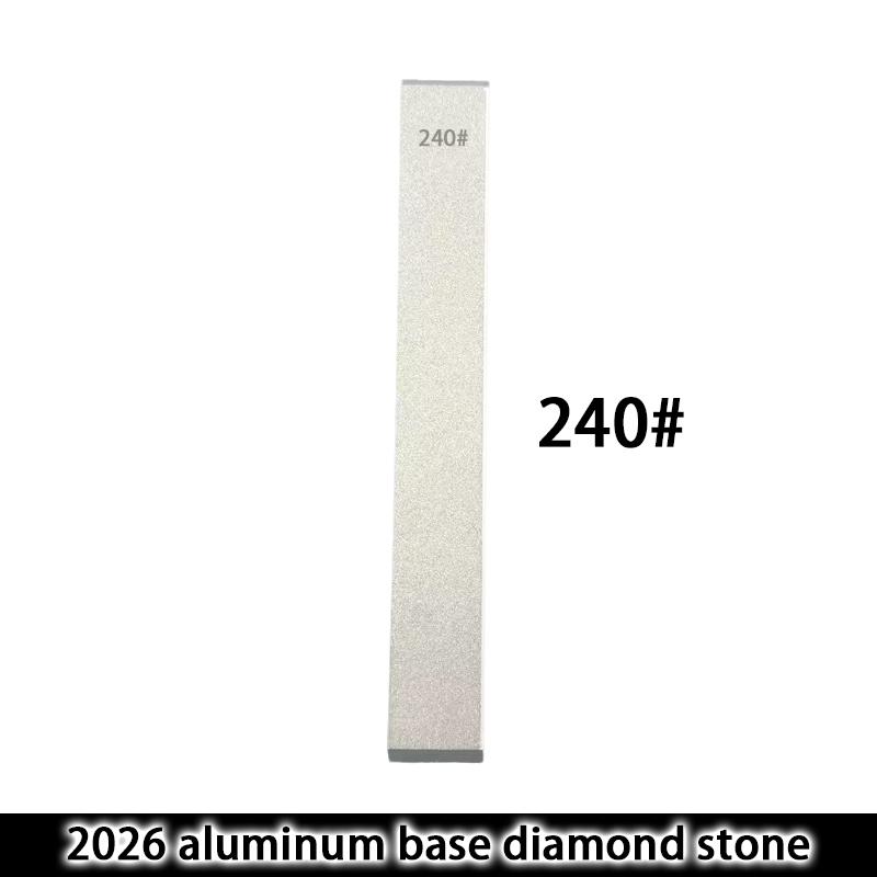 

1-2pcs Aluminum base Diamond Outdoor Portable sharpening stone Fixed Angle Sharpener Accessories Kitchen Knife Sharpener Tools