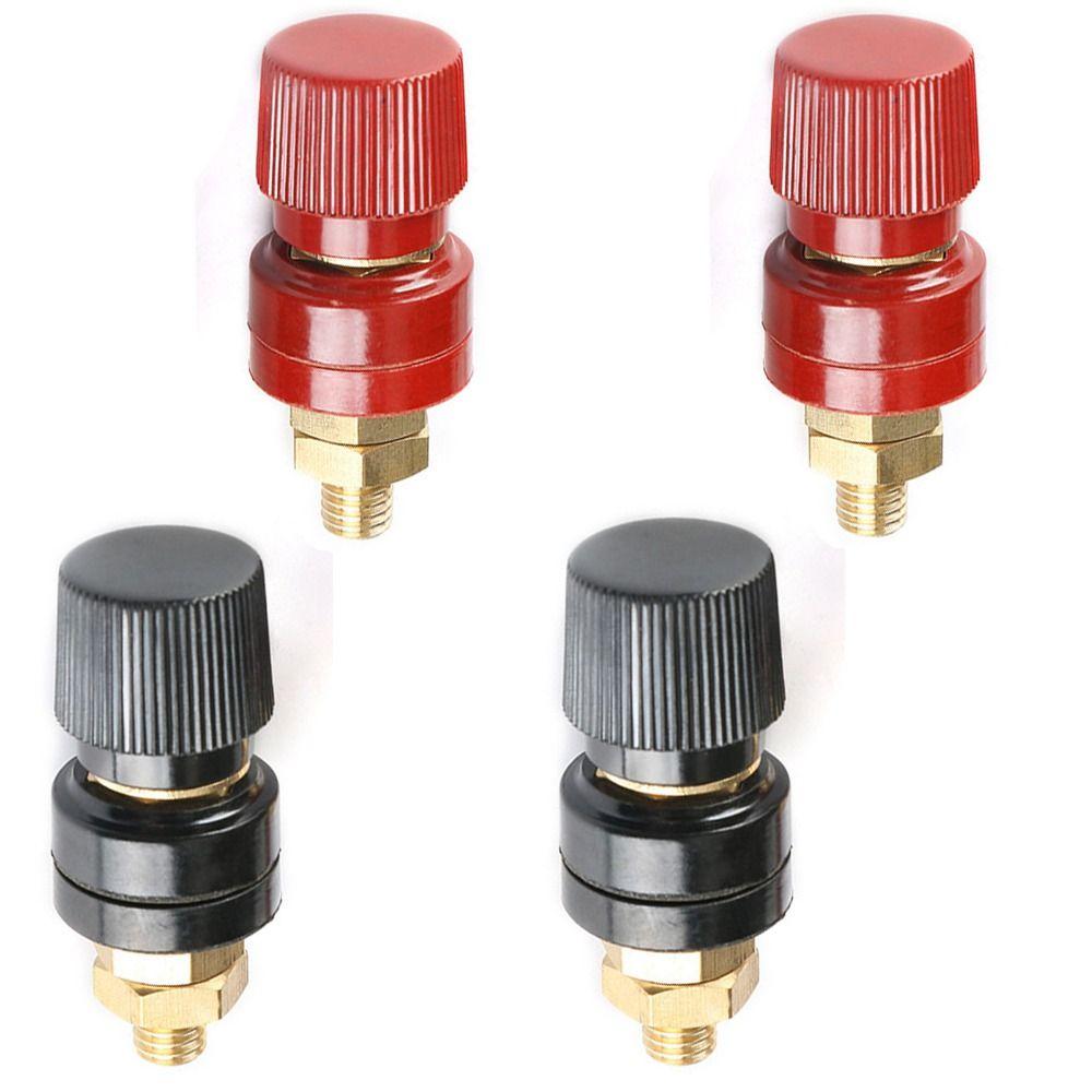 

4 шт. аккумуляторный ящик M8, красные прокладки для аккумуляторной батареи, клеммные разъемы панели, клеммный разъем аккумулятора